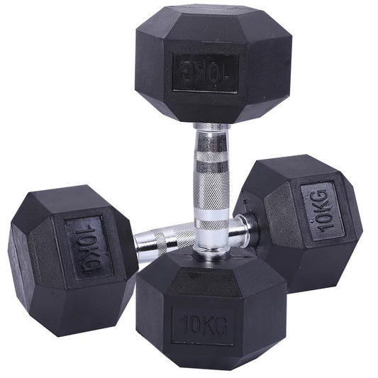 Hex Dumbbell Black