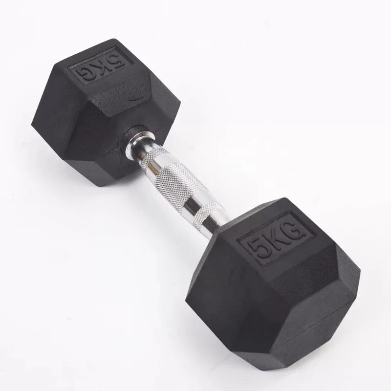 Hex Dumbbell Black