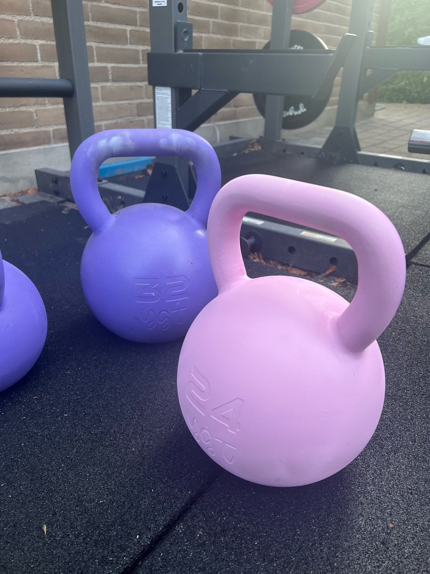 Pastel Pink Kettlebell